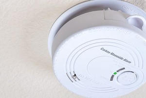a carbon monoxide detector