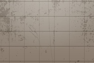 scratched vinyl tile floor
