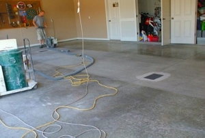 concrete floor