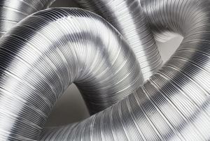 Flexible ductwork.