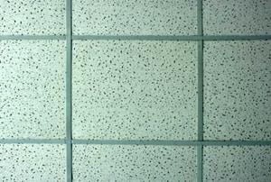 Styrofoam ceiling tile