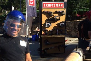 Senior Editor, Justin DiPego at the Craftsman MAKEcation