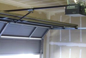 A garage door opener.