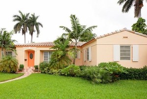 Florida house with stucco exterior