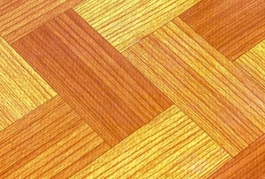 criss cross wood design on flooring