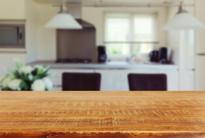 wood countertop