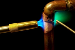 copper pipes