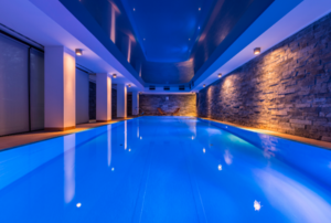 long indoor pool