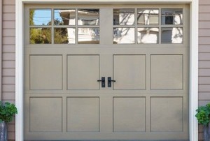 a garage door
