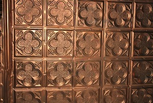 Victorian tin ceiling