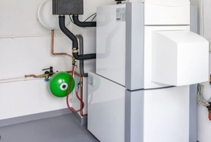 A water heater.
