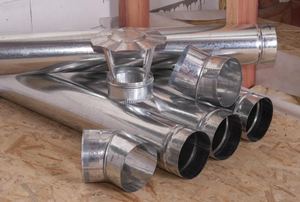 pile of ductwork pieces