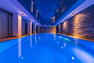 An indoor pump.