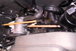 Intake manifold in an engine