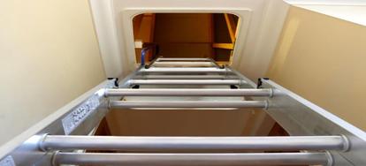 attic door access seal ladder doityourself ll need