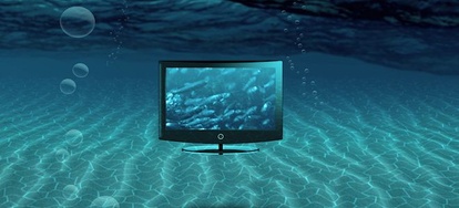 how to fix a television that has water damage