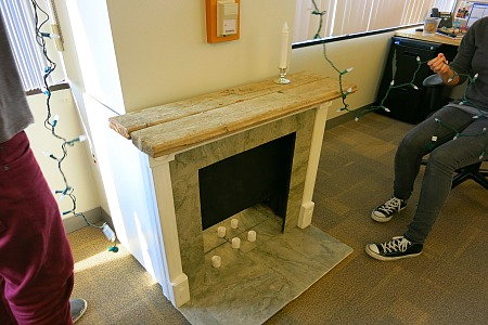 How to Make a Fake Fireplace