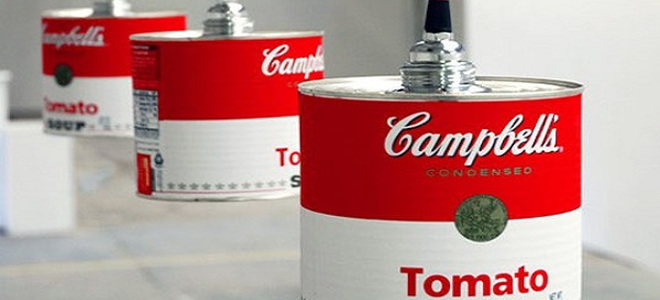 Spruce Up Lighting Fixtures With Old Soup Cans
