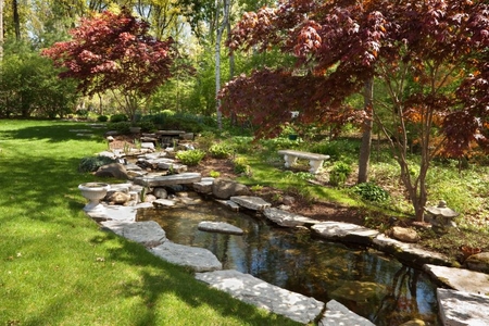 Edging a Garden Pond | DoItYourself.com