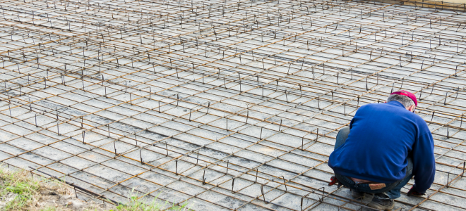 Placing Rebar Under A Concrete Patio DoItYourself Com