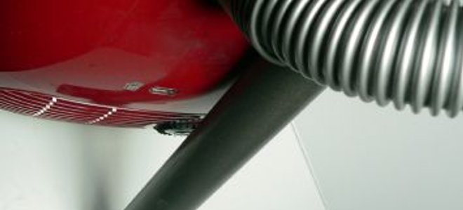 close up of a vacuum hose