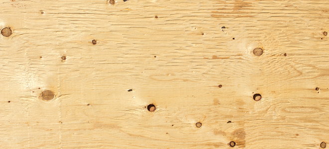 A close-up of wood with markings. 