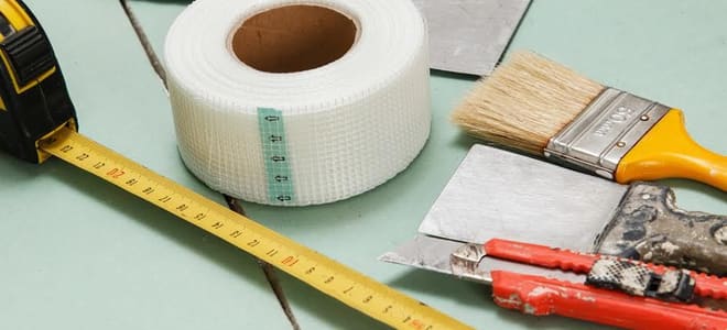 How To Apply Drywall Mesh Tape Doityourself Com - How To Use Mesh Tape For Drywall