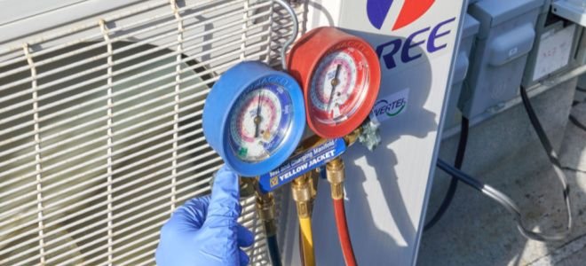 Window ac store freon refill