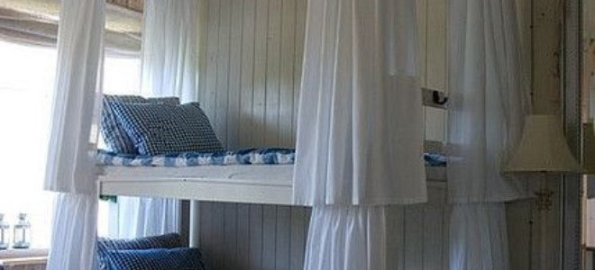 How To Make A Bed Canopy For Bunk Beds, Loft Bed Curtain