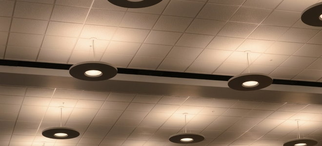 Install Lighting In A Suspended Ceiling, How To Install Can Lights In Ceiling Tiles