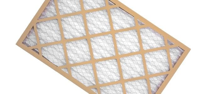 furnace filter with metal wire and plastic mesh