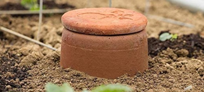 clay pot for drip irrigation