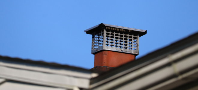 chimney with pest proof cap