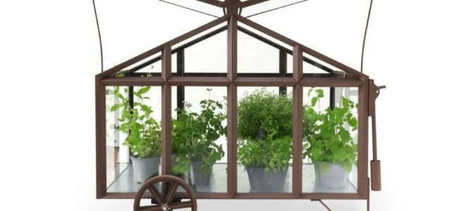 Bramber wheeled greenhouse