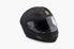 black full-face helmet