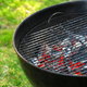 A charcoal grill.