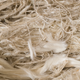 pile of asbestos fibers