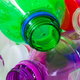 colorful plastic bottles