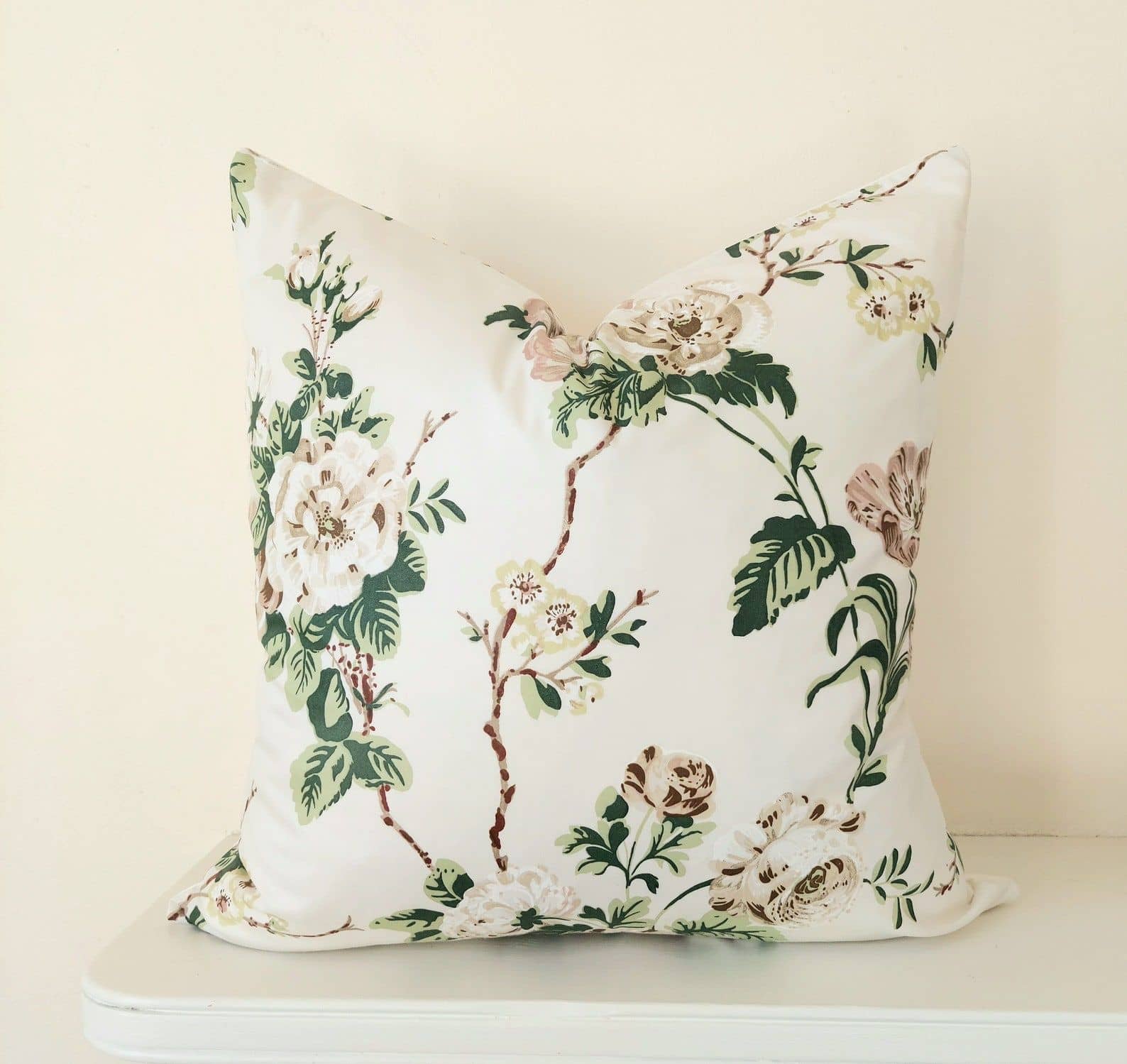 Schumacher Betty Chintz Pillow Cover From Etsy 