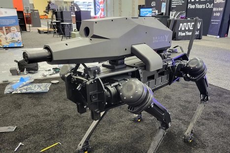 creepy robot dog