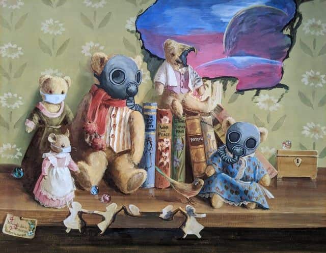 Adorable dystopian teddy bears from the 