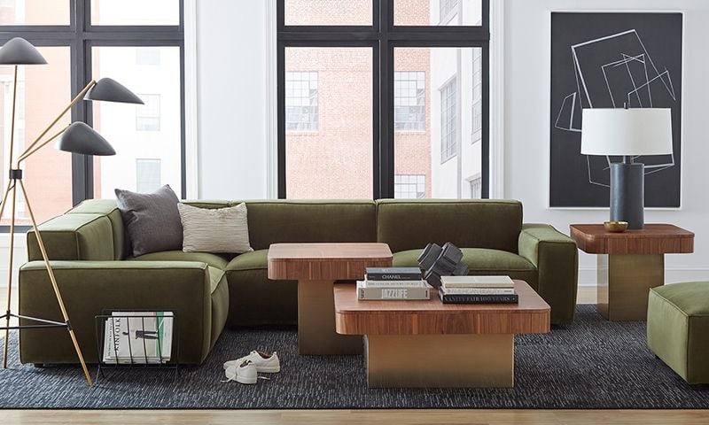 Pieces from the new Bobby Berk for A.R.T. Furniture collection