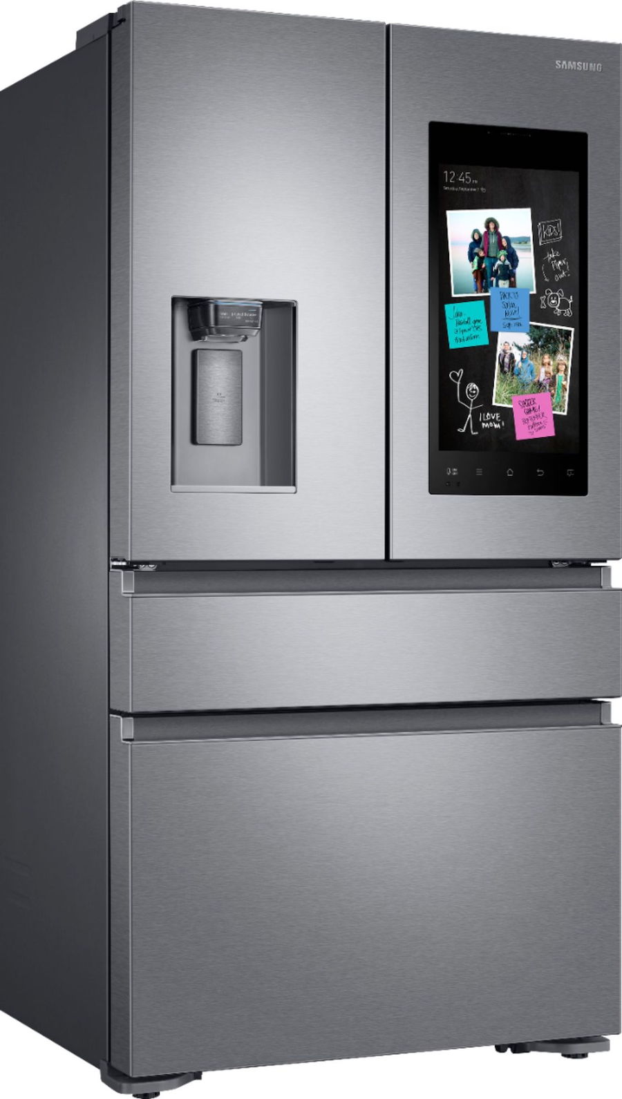 Samsung's Smart New Family Hub refrigerator. 