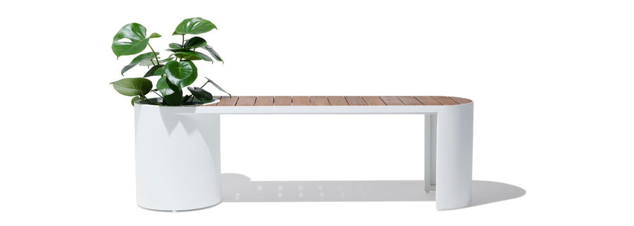 Industry West Planter Bench