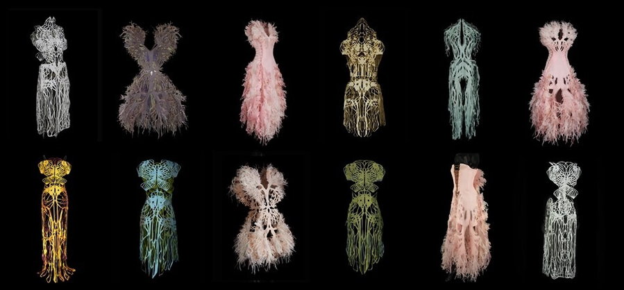 Amy Karle's “Internal Collection” examines some ways technology might influence fashion in the decades to come. 