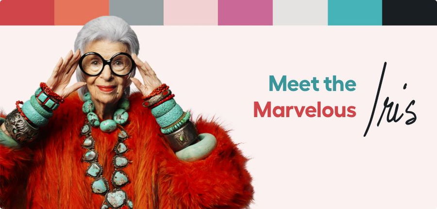 Iris Apfel collaborates with Lowe's for the company's new 