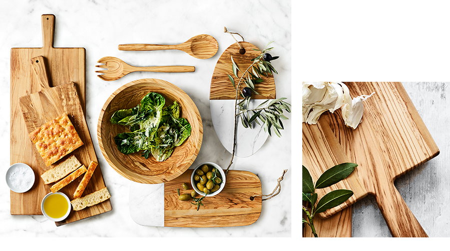  Williams Sonoma's Olivewood Serving Ware 