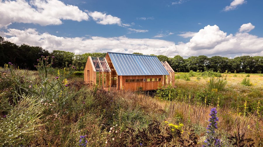 Air Architecture's House-Shaped Inflatable Tent is a Perfect Home