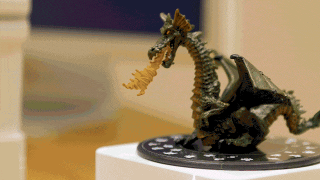 GIFs demonstrating the Phiz 3D scanner in action 