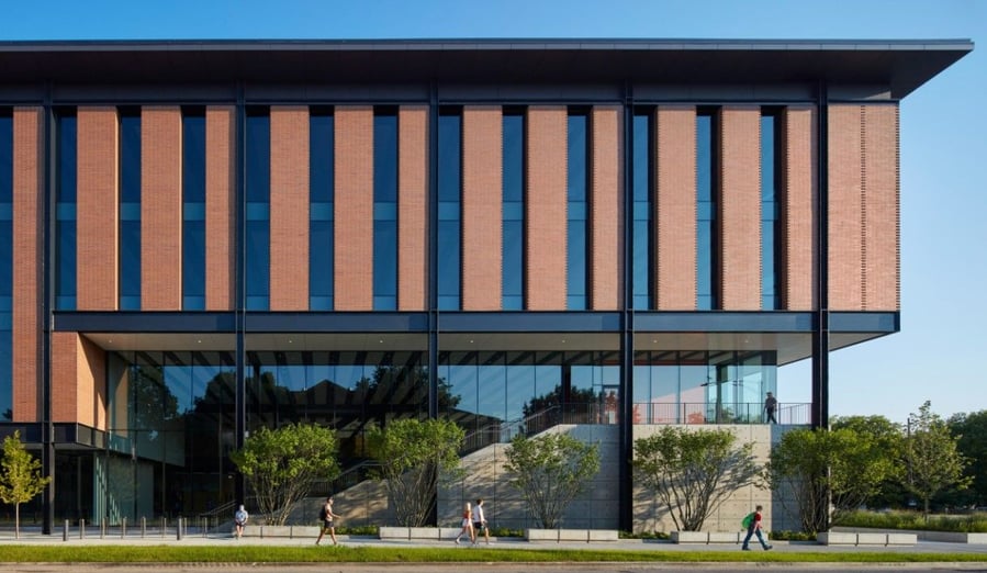 The super sustainable University of Illinois Campus Instructional Facility, designed by Skidmore, Owings & Merrill.